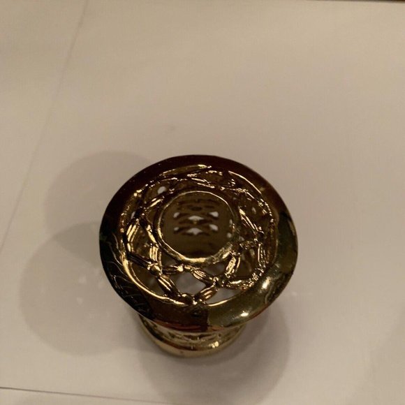 Ornate Gold Tone Wine Bottle Topper - Picture 8 of 12